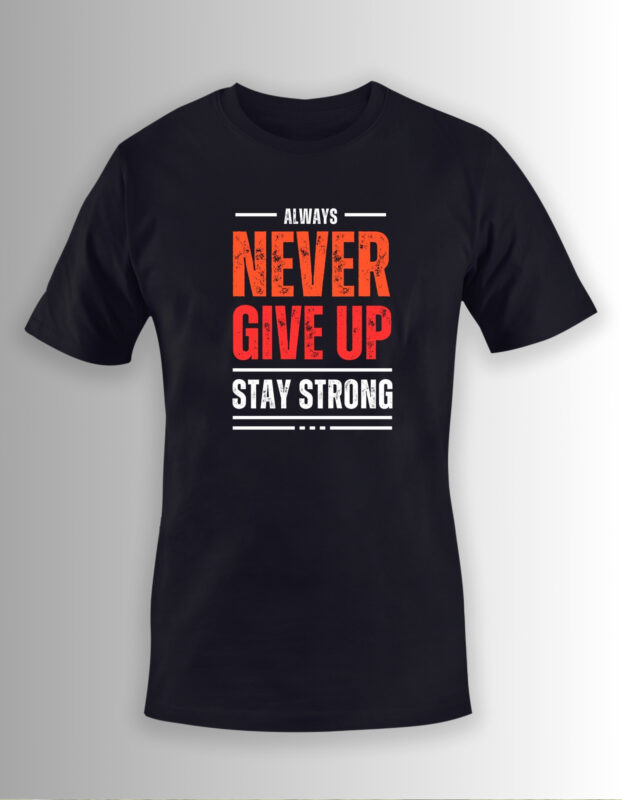 Never Give Up Tee